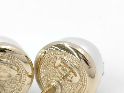 CHANEL pearl earrings