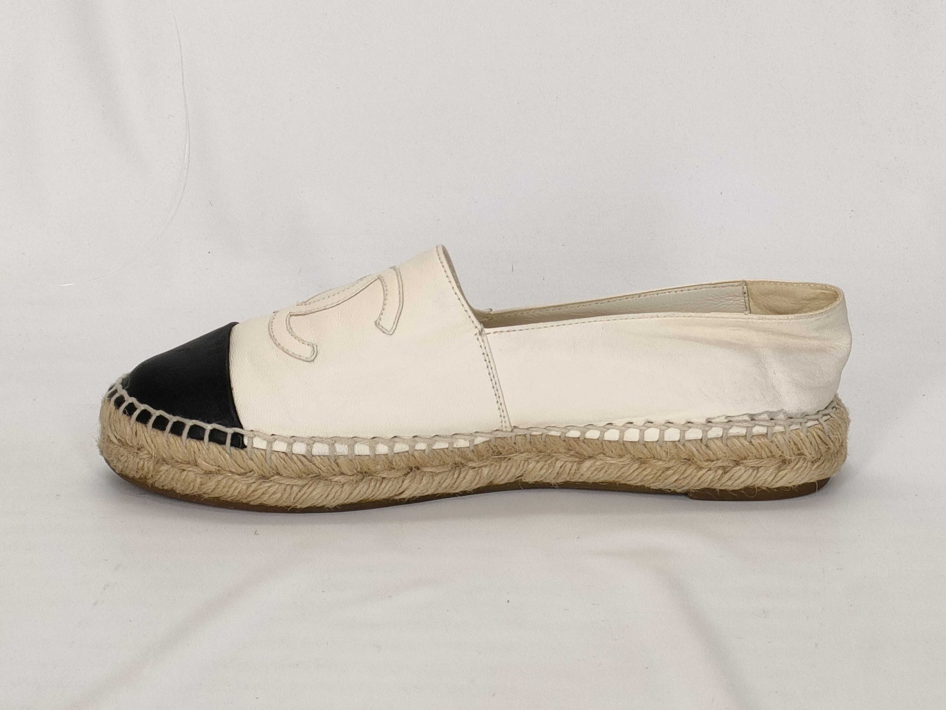CHANEL Coco Mark CHANEL Women's Shoes Size 37 Beige with Dust Bag Other Shoes