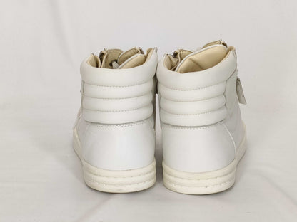 CHANEL Coco Mark CHANEL Women's Shoes Sneakers Size 37.5 Beige with Dust Bag