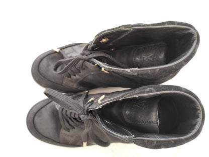 LOUIS VUITTON GO01930193 Louis Vuitton Women's Sneakers Size 35 Black