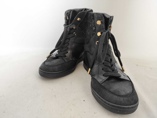 LOUIS VUITTON GO01930193 Louis Vuitton Women's Sneakers Size 35 Black