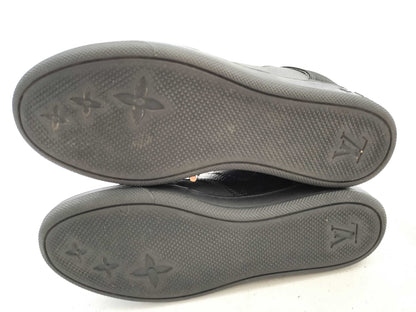 LOUIS VUITTON GO0183 Louis Vuitton Women's Shoes Sneakers Size 38 Black Sneakers