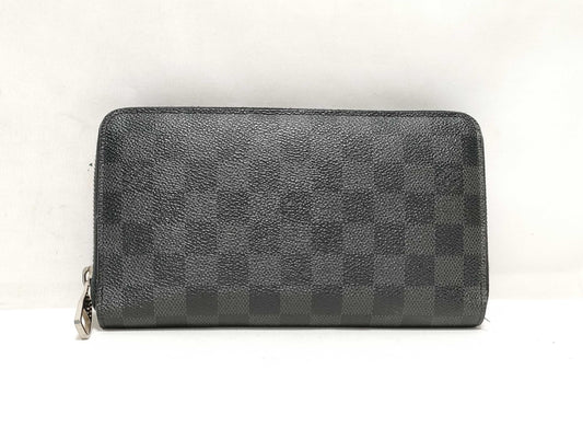 LOUIS VUITTON RFID Unverifiable CT1142 Damier LOUIS VUITTON N63077 Damier Graphite Zippy Organizer Wallet
