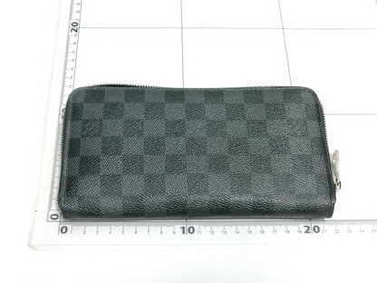 LOUIS VUITTON RFID Unverifiable CT1142 Damier LOUIS VUITTON N63077 Damier Graphite Zippy Organizer Wallet