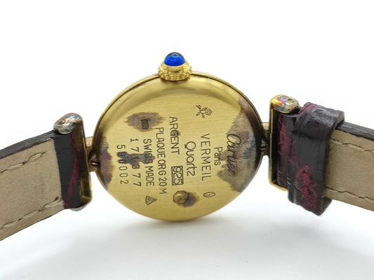 Cartier Must Colisee 590002 171877 Quartz Women's Watch