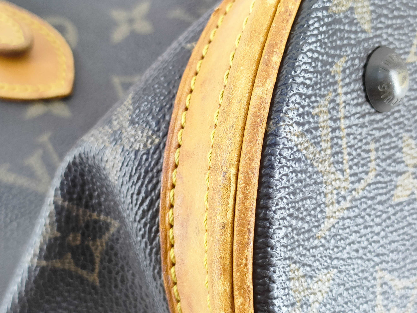 LOUIS VUITTON [Serial Number] RFID Unverifiable Monogram LOUIS VUITTON Monogram M42238 Petit Bucket Tote Bag Tote Bag