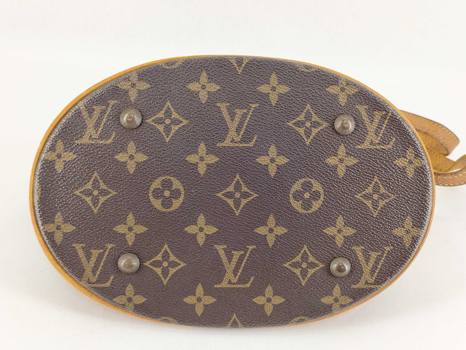 LOUIS VUITTON [Serial Number] RFID Unverifiable Monogram LOUIS VUITTON Monogram M42238 Petit Bucket Tote Bag Tote Bag