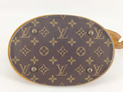LOUIS VUITTON [Serial Number] RFID Unverifiable Monogram LOUIS VUITTON Monogram M42238 Petit Bucket Tote Bag Tote Bag