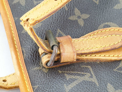 LOUIS VUITTON [Serial Number] RFID Unverifiable Monogram LOUIS VUITTON Monogram M42238 Petit Bucket Tote Bag Tote Bag
