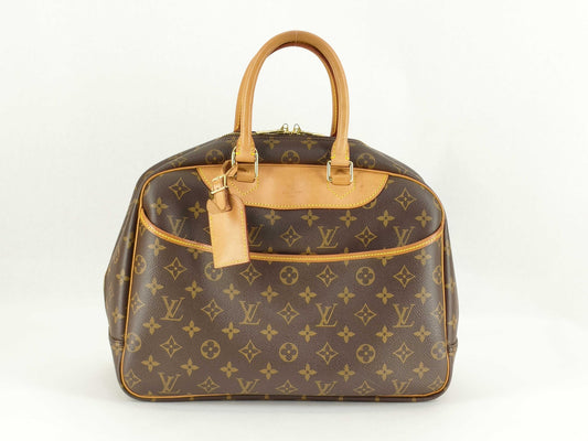 LOUIS VUITTON [Serial Number] RFID Unverifiable Monogram LOUIS VUITTON Handbag M47270 Deauville Monogram Handbag