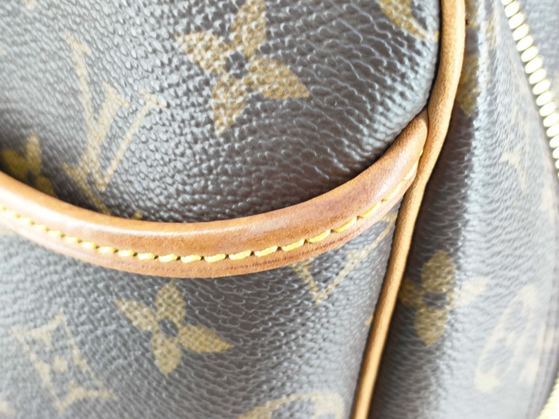 LOUIS VUITTON [Serial Number] RFID Unverifiable Monogram LOUIS VUITTON Handbag M47270 Deauville Monogram Handbag