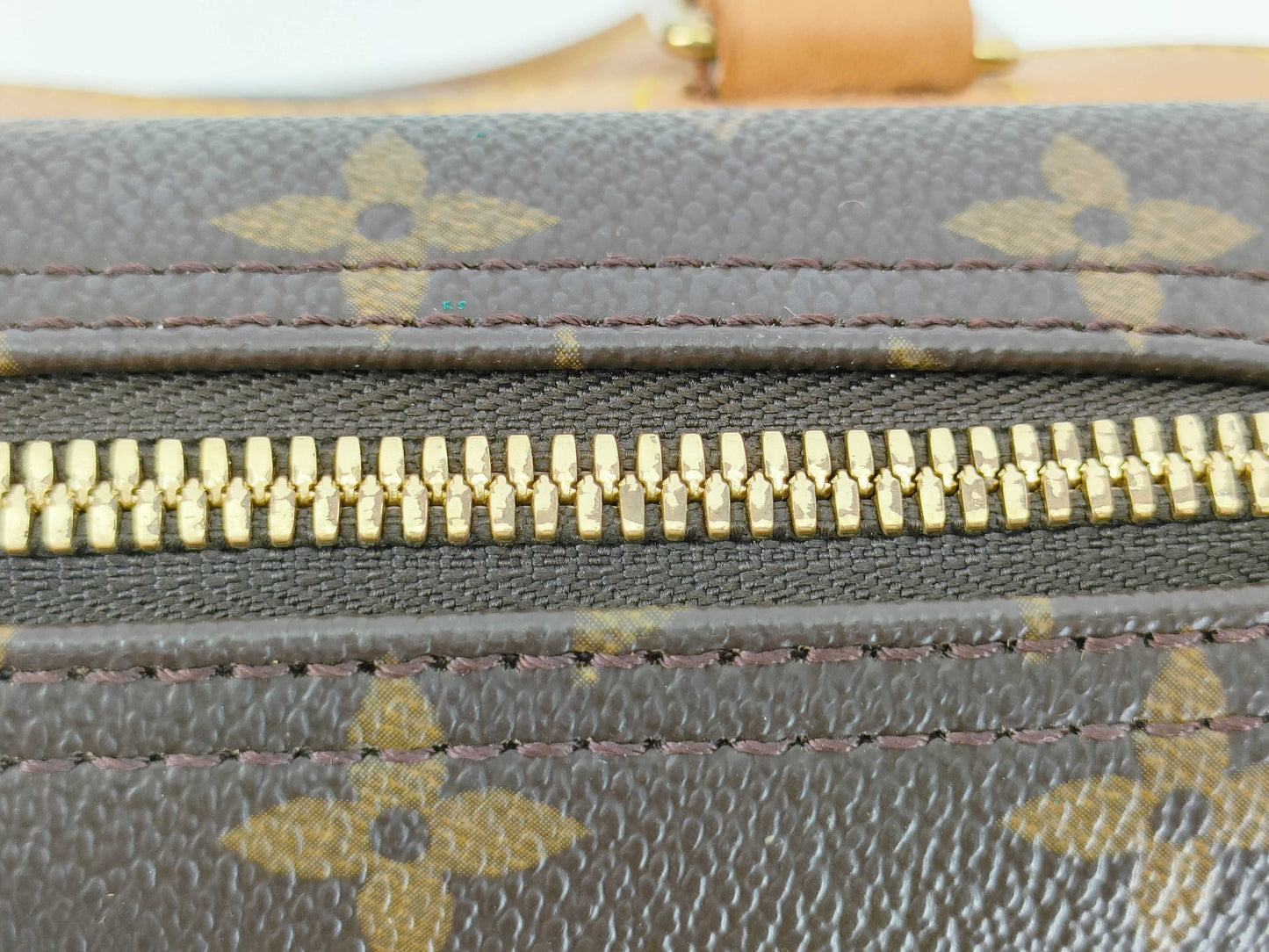 LOUIS VUITTON [Serial Number] RFID Unverifiable Monogram LOUIS VUITTON Handbag M47270 Deauville Monogram Handbag