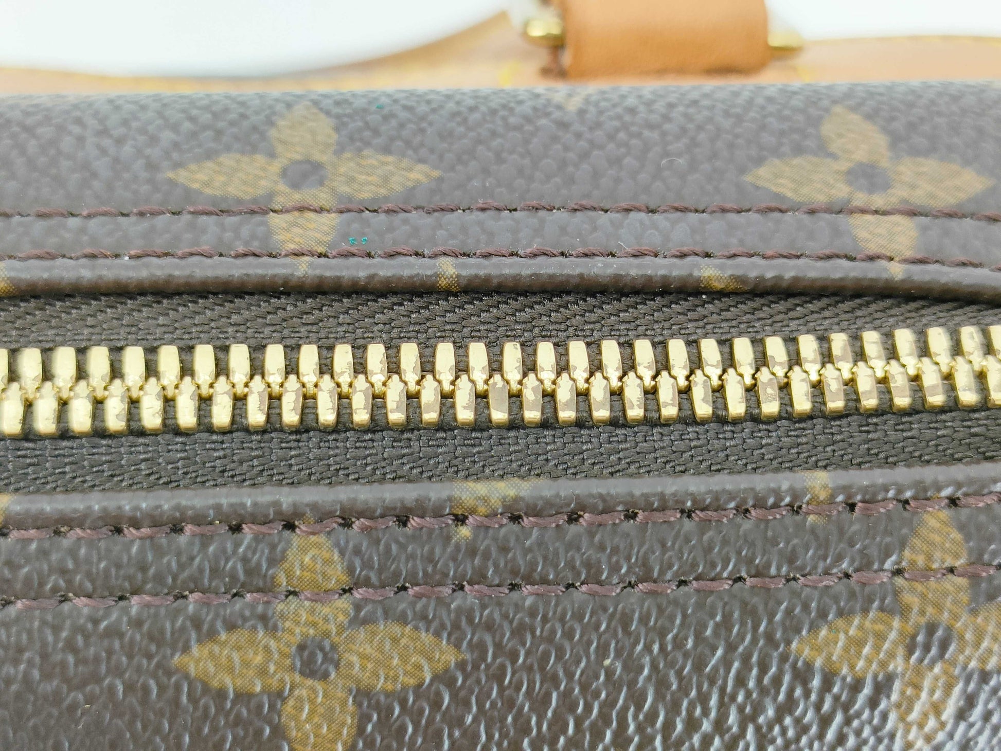 LOUIS VUITTON [Serial Number] RFID Unverifiable Monogram LOUIS VUITTON Handbag M47270 Deauville Monogram Handbag