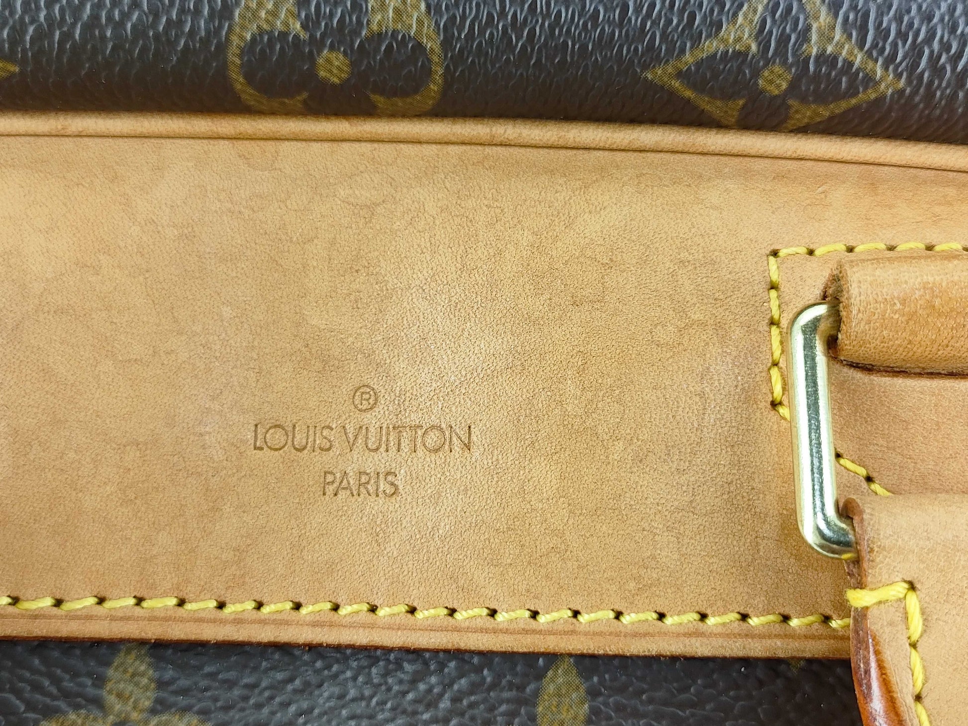 LOUIS VUITTON [Serial Number] RFID Unverifiable Monogram LOUIS VUITTON Handbag M47270 Deauville Monogram Handbag