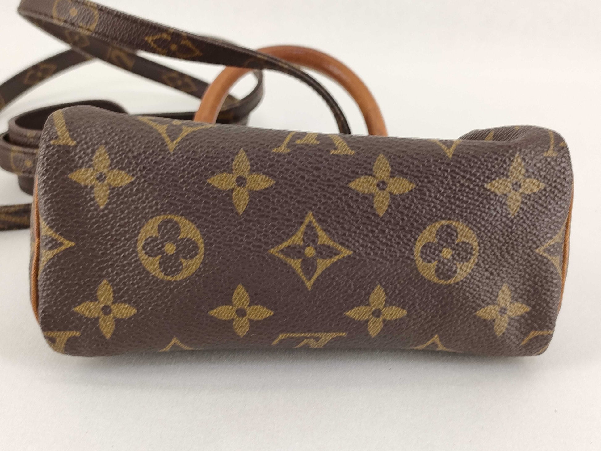 LOUIS VUITTON [Serial Number] RFID Unverifiable Serial Number Unverifiable Monogram LOUIS VUITTON Monogram M41534 Mini Speedy Pouch Handbag