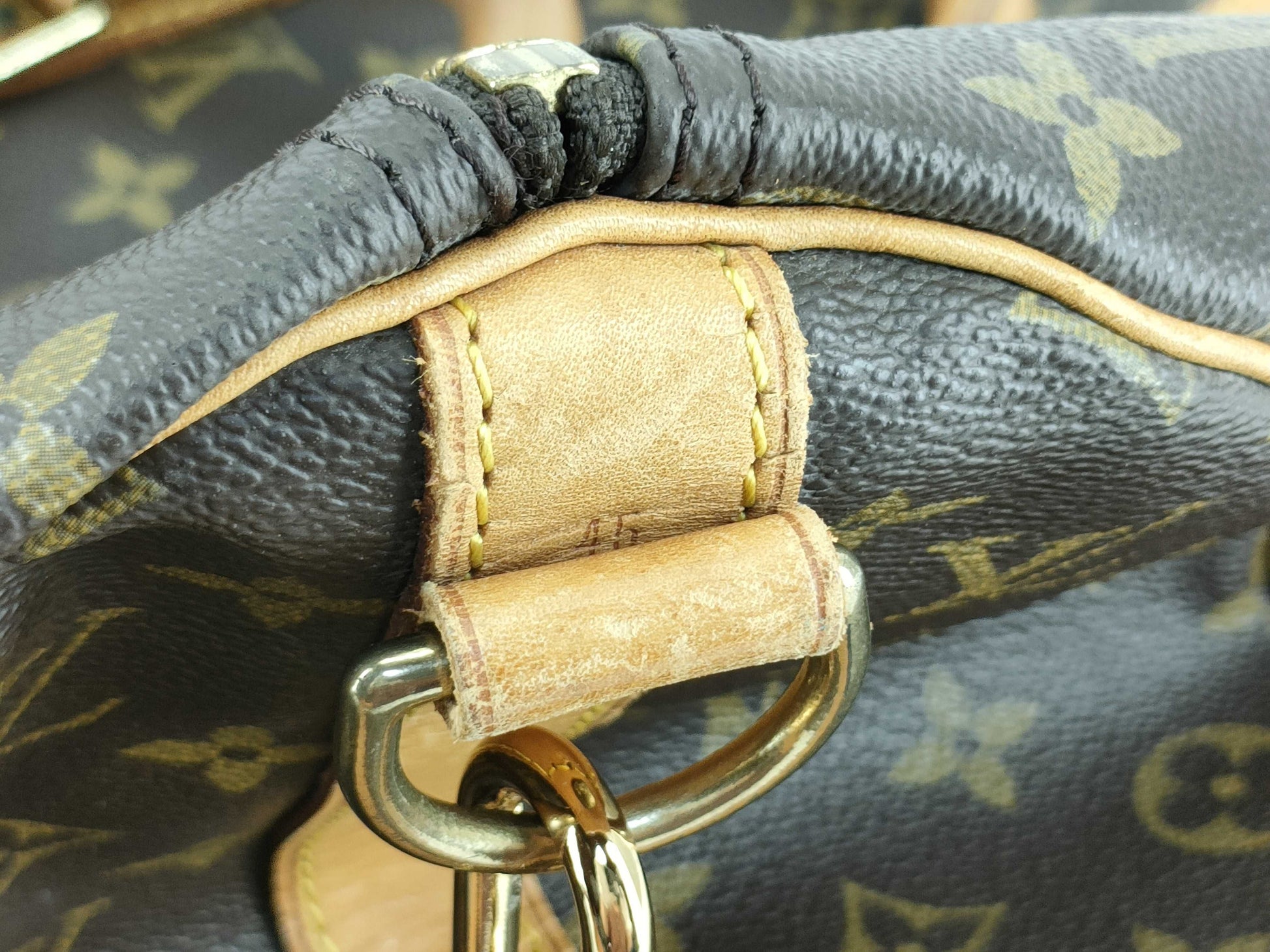 LOUIS VUITTON [Serial Number] RFID Unverifiable Monogram LOUIS VUITTON M41428 Monogram M41418 Keepall Bandouliere 45 Boston Bag