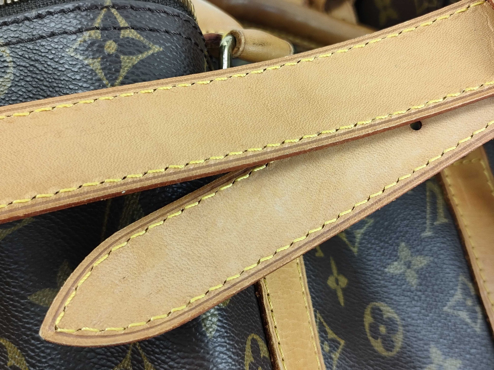 LOUIS VUITTON [Serial Number] RFID Unverifiable Monogram LOUIS VUITTON M41428 Monogram M41418 Keepall Bandouliere 45 Boston Bag