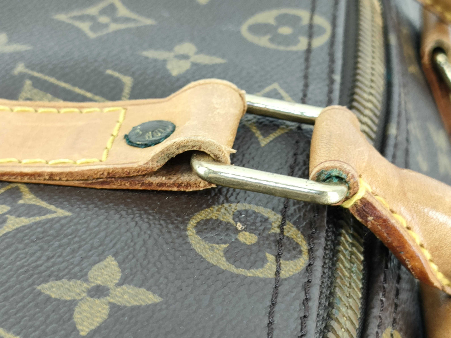 LOUIS VUITTON [Serial Number] RFID Unverifiable Monogram LOUIS VUITTON M41428 Monogram M41418 Keepall Bandouliere 45 Boston Bag