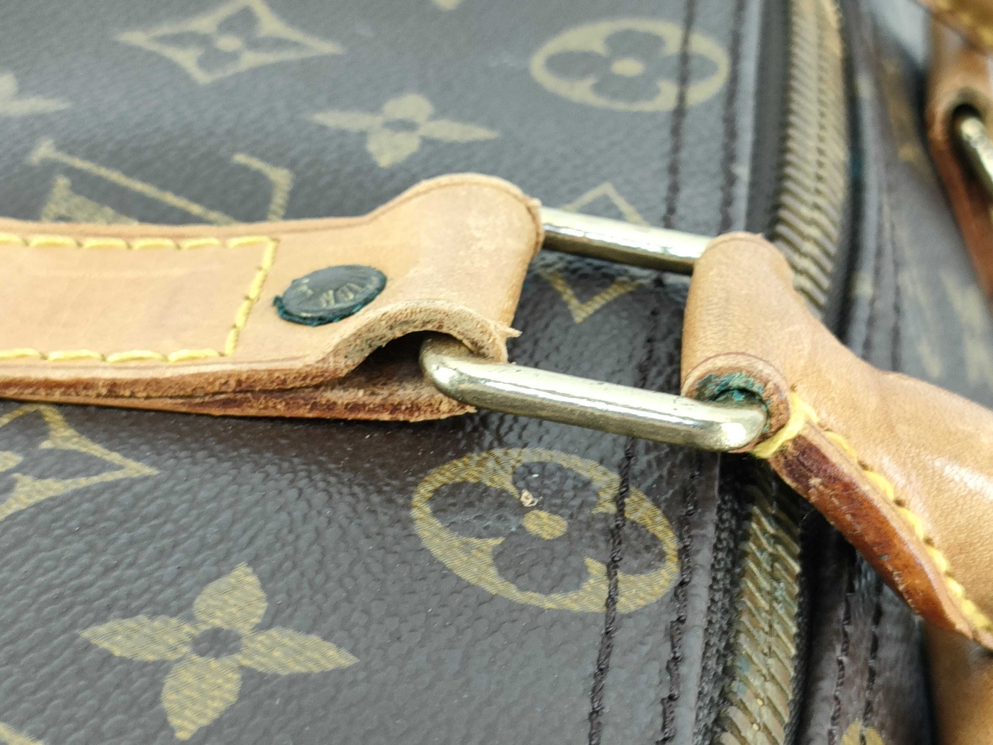 LOUIS VUITTON [Serial Number] RFID Unverifiable Monogram LOUIS VUITTON M41428 Monogram M41418 Keepall Bandouliere 45 Boston Bag