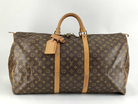 LOUIS VUITTON [Serial Number] RFID Unverifiable Monogram LOUIS VUITTON Monogram Keepall 60 M41422 Boston Bag