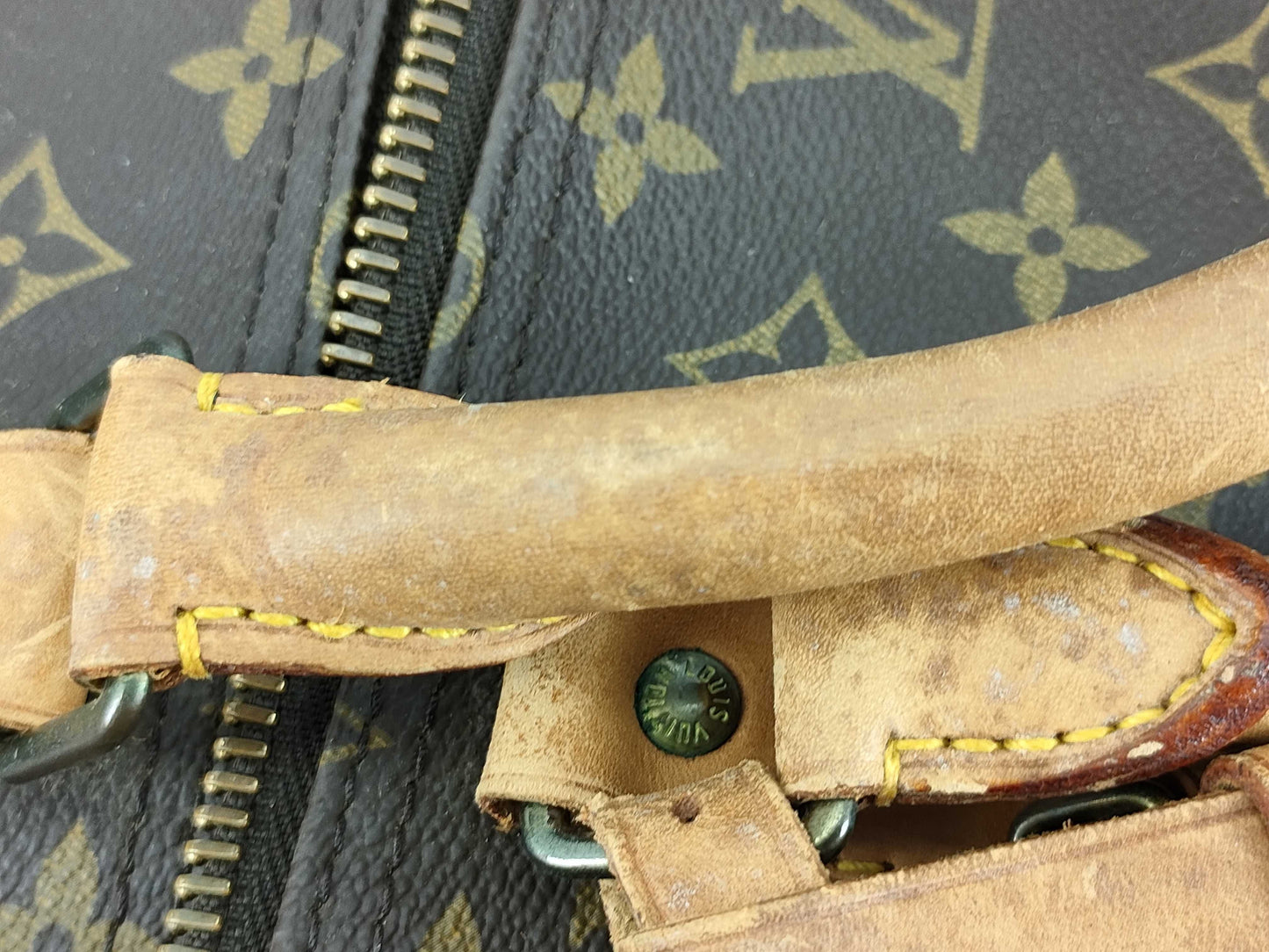LOUIS VUITTON [Serial Number] RFID Unverifiable Monogram LOUIS VUITTON Monogram Keepall 60 M41422 Boston Bag