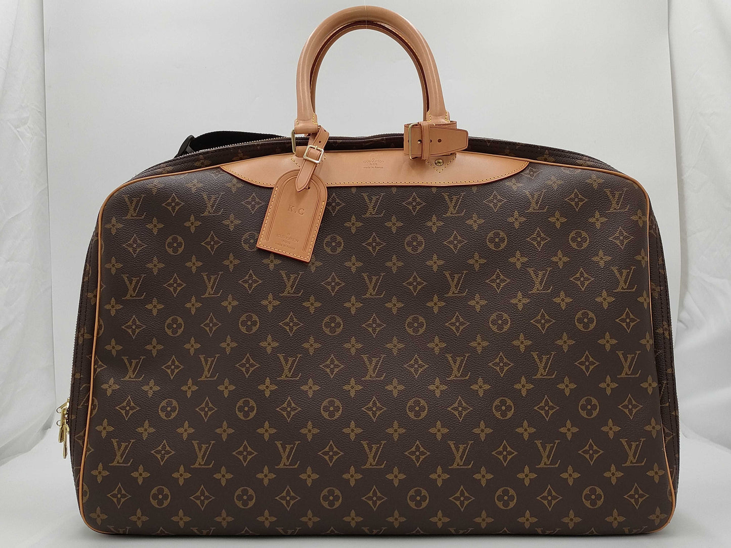 LOUIS VUITTON Monogram M41392 Alize de Poche Boston Bag 