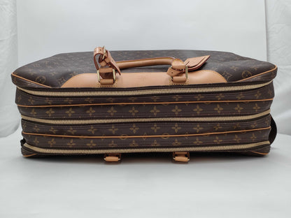 LOUIS VUITTON Monogram M41392 Alize de Poche Boston Bag 