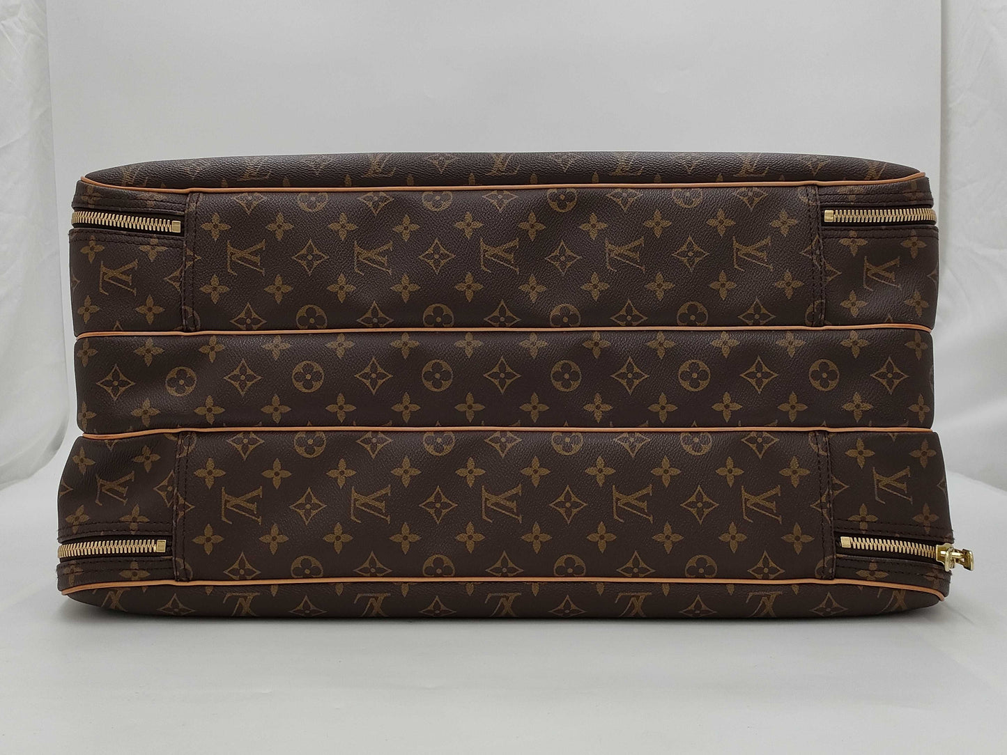 LOUIS VUITTON Monogram M41392 Alize de Poche Boston Bag 