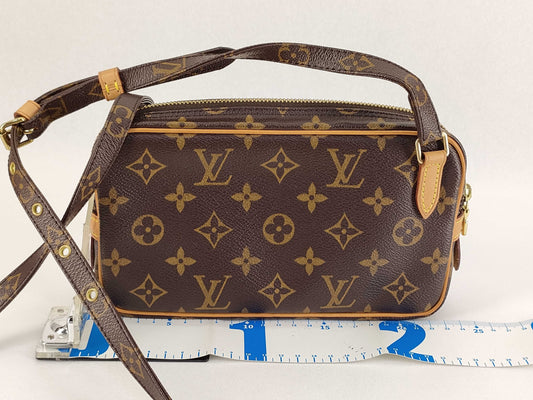 LOUIS VUITTON [Serial Number] RFID Unverifiable Monogram LOUIS VUITTON M51828 Monogram Marly Bandouliere Shoulder Bag 
