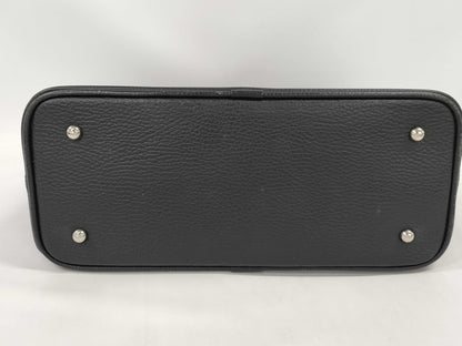 BURBERRY Black Leather Shoulder Bag