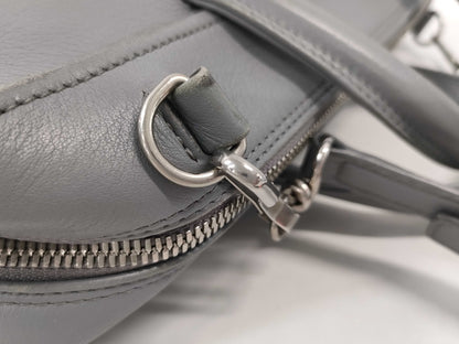 BALENCIAGA Grey Triangle Handbag