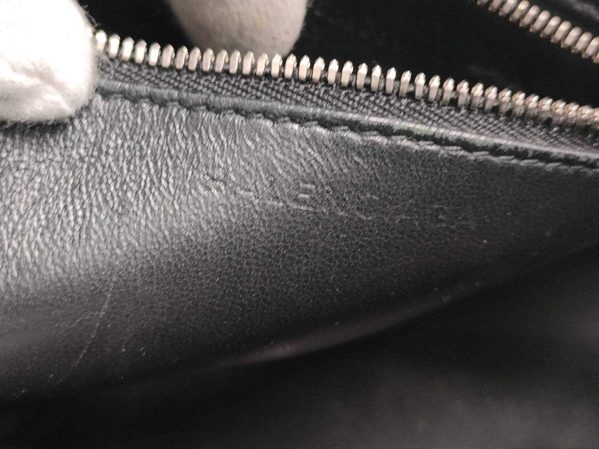 BALENCIAGA Grey Triangle Handbag