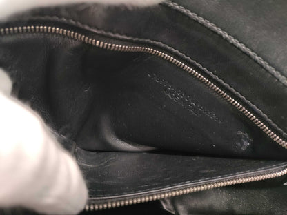 BALENCIAGA Grey Triangle Handbag