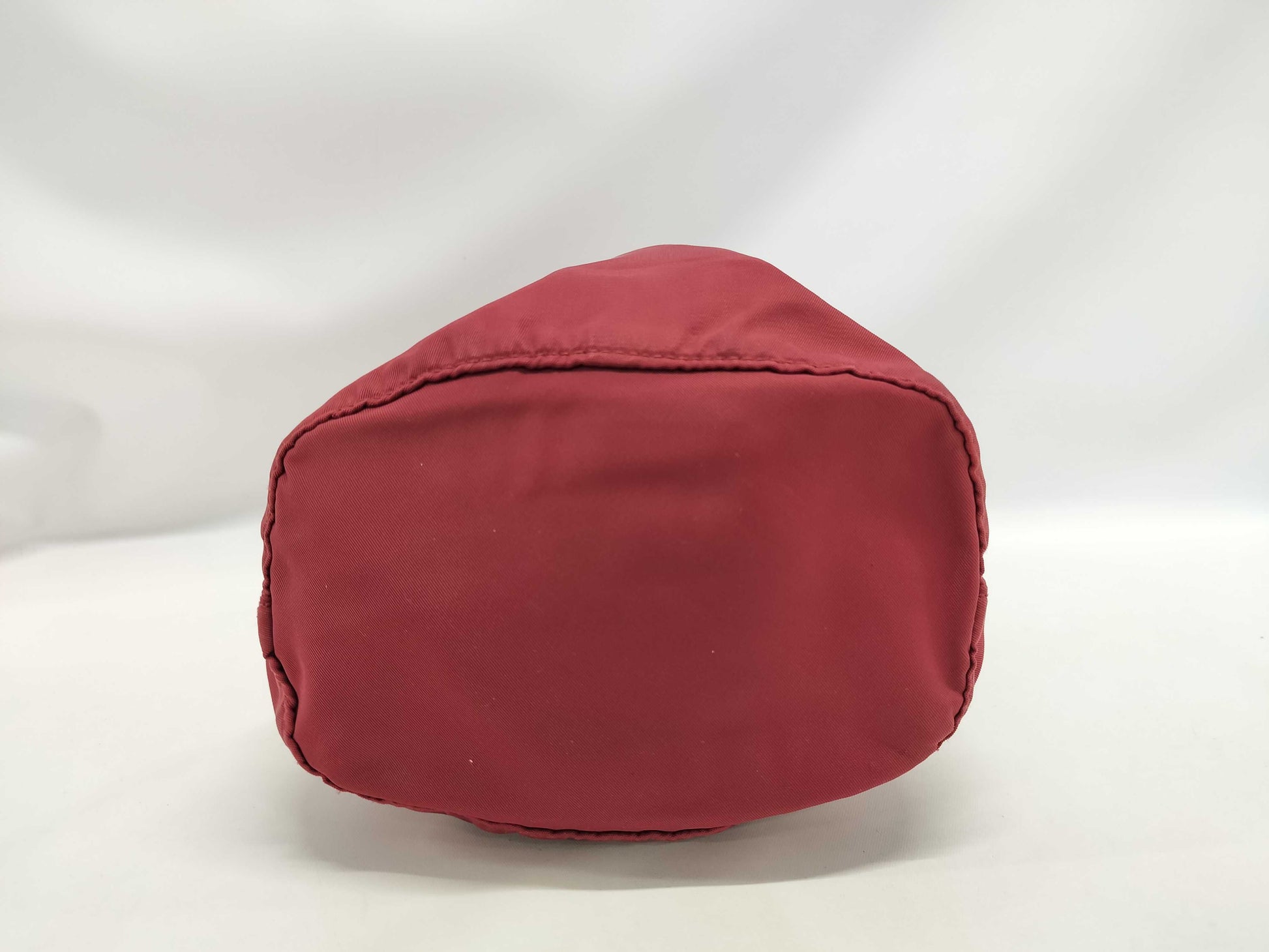 PRADA PRADA Dark Red Nylon Pouch