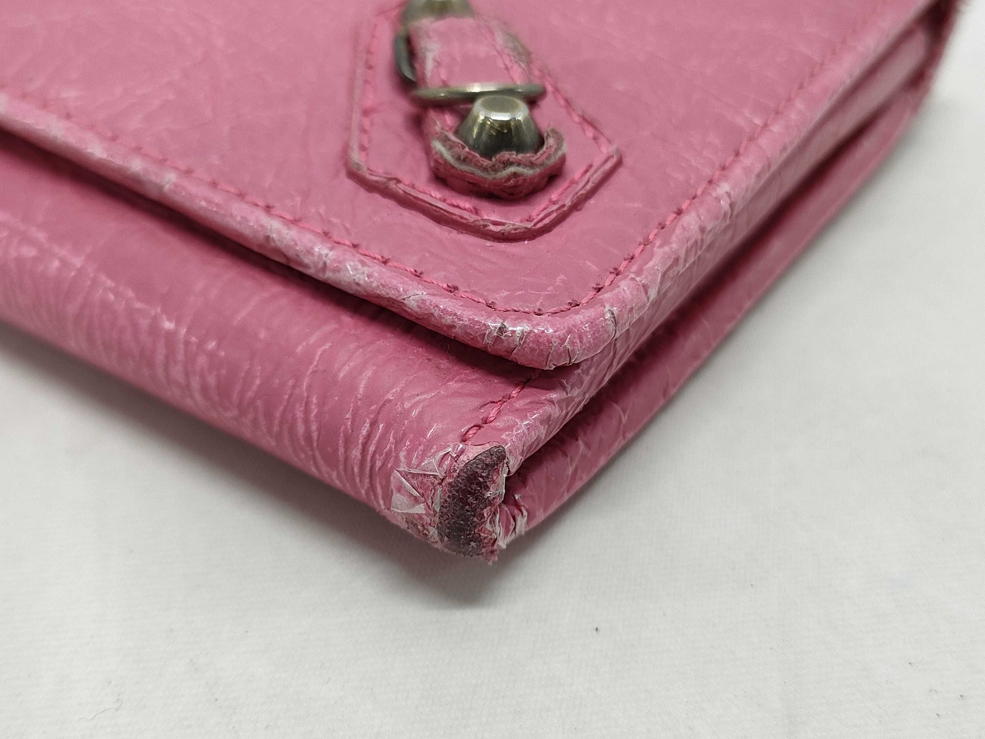 BALENCIAGA Pink Long Wallet