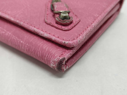 BALENCIAGA Pink Long Wallet