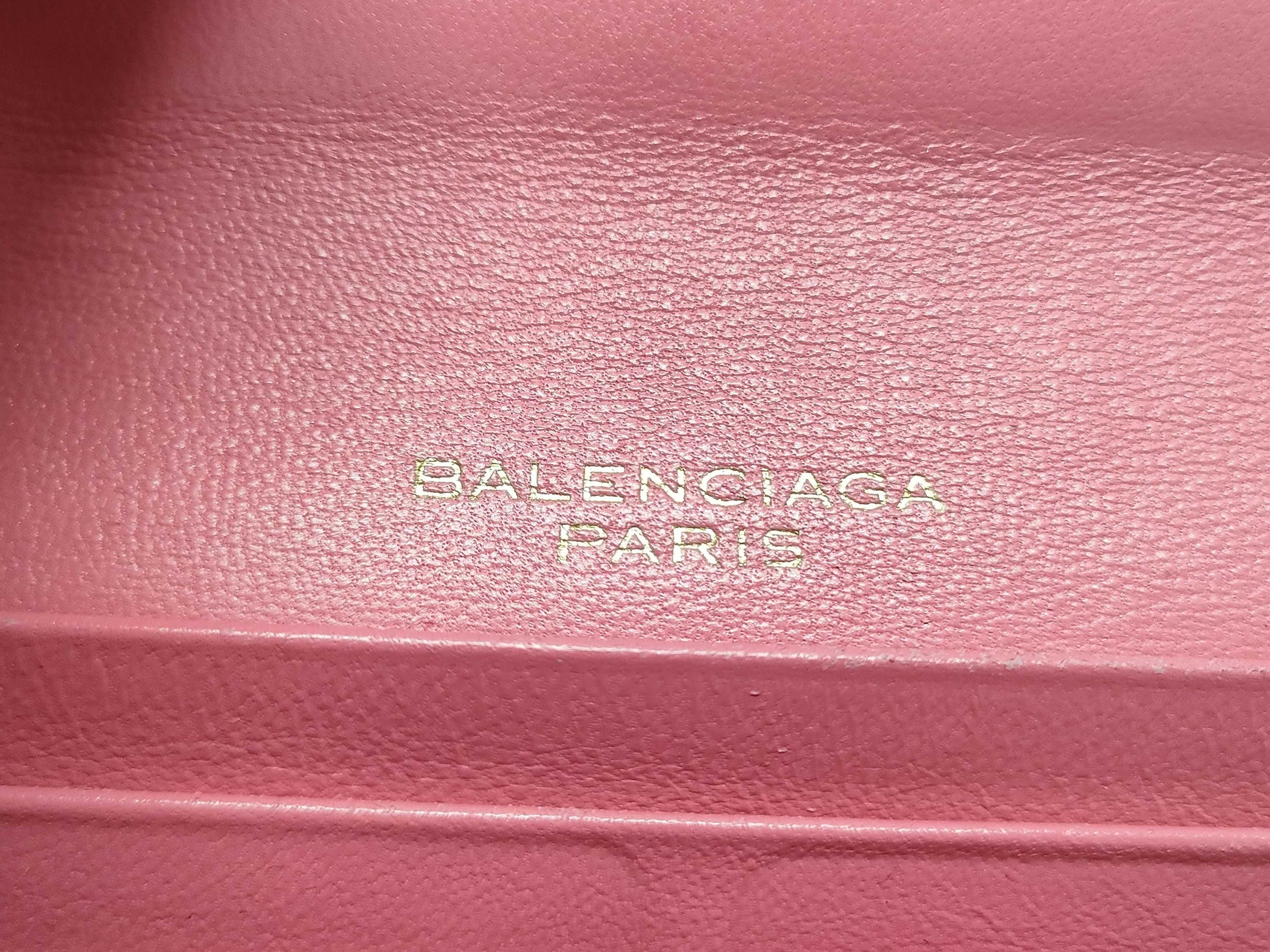 BALENCIAGA Pink Long Wallet
