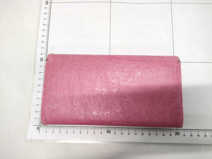 BALENCIAGA Pink Long Wallet