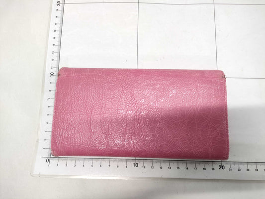 BALENCIAGA Pink Long Wallet