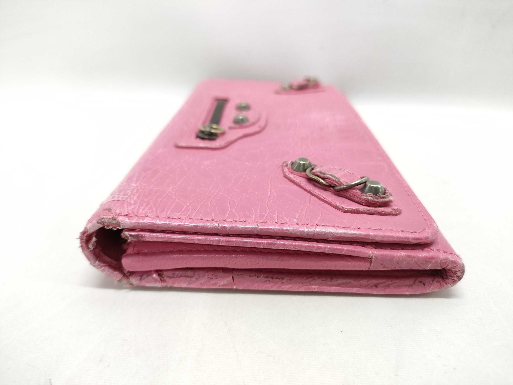 BALENCIAGA Pink Long Wallet