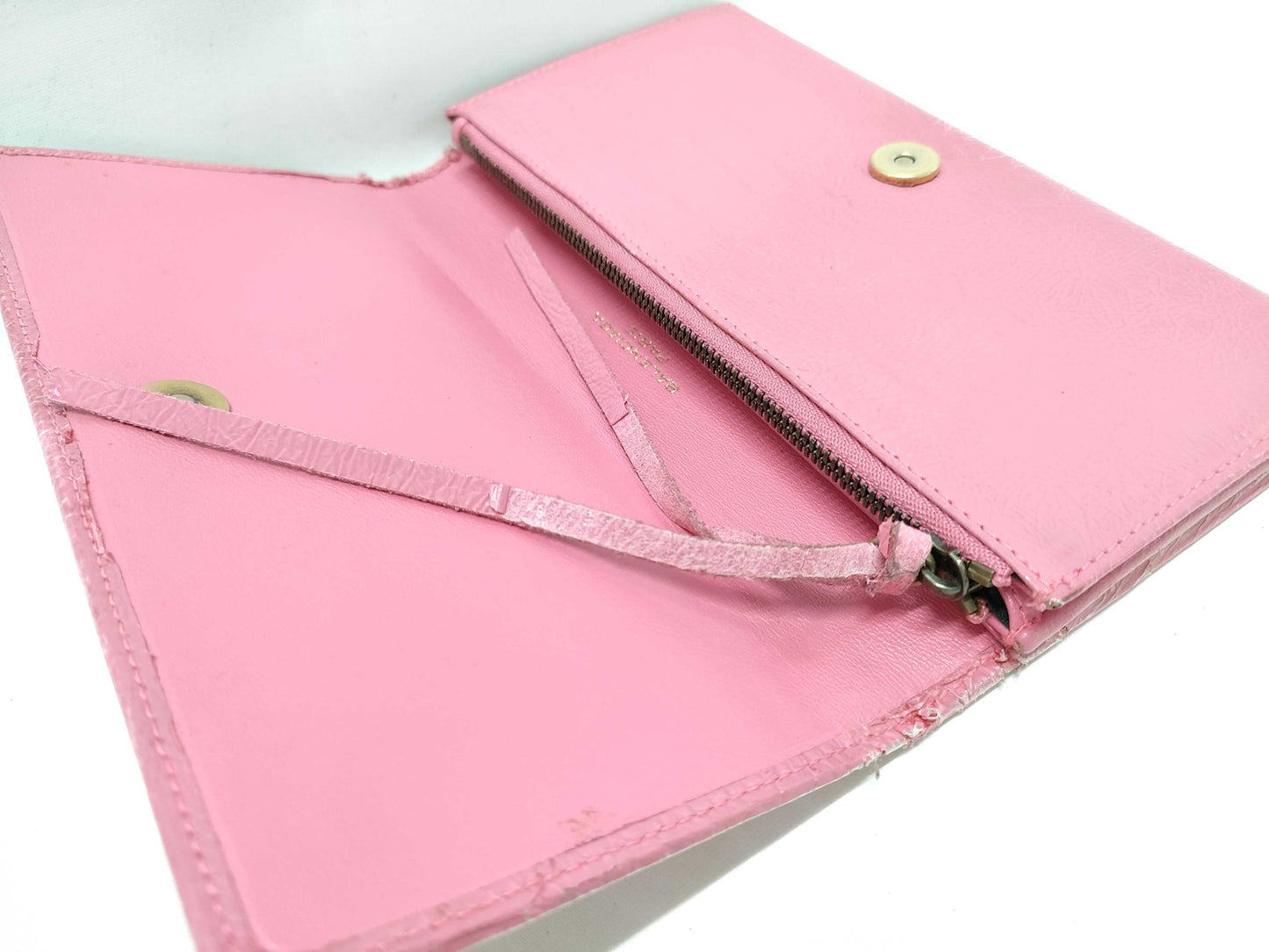 BALENCIAGA Pink Long Wallet