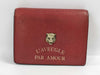 GUCCI Animalier Tiger Bifold Wallet Red