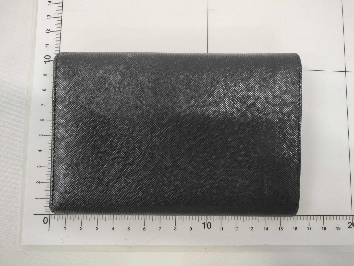 PRADA Prada Tri-fold Wallet Black Wallet