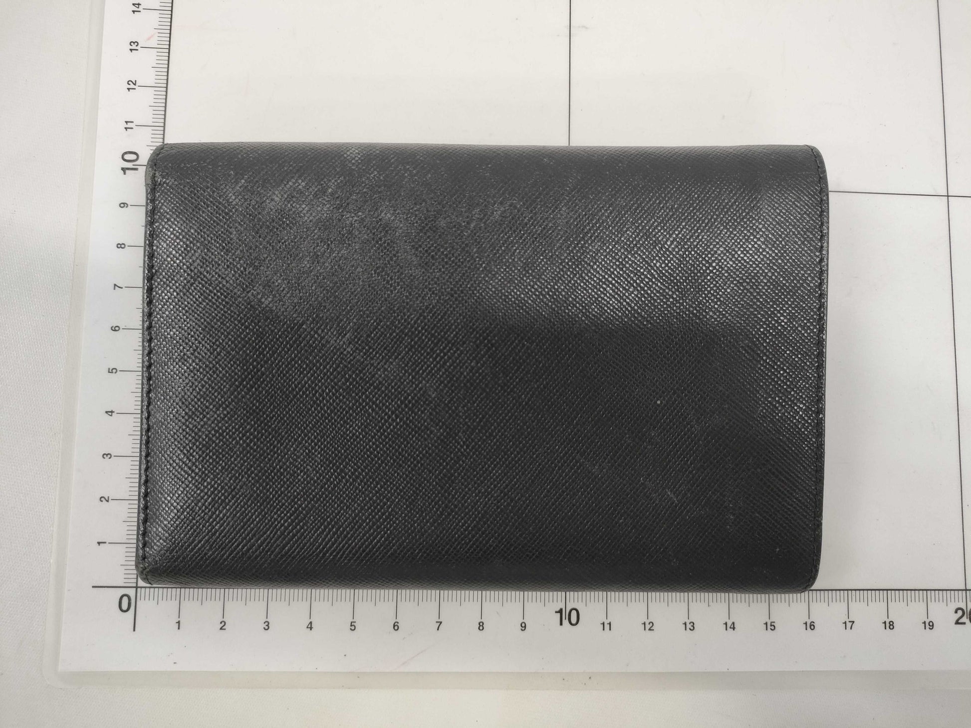 PRADA Prada Tri-fold Wallet Black Wallet