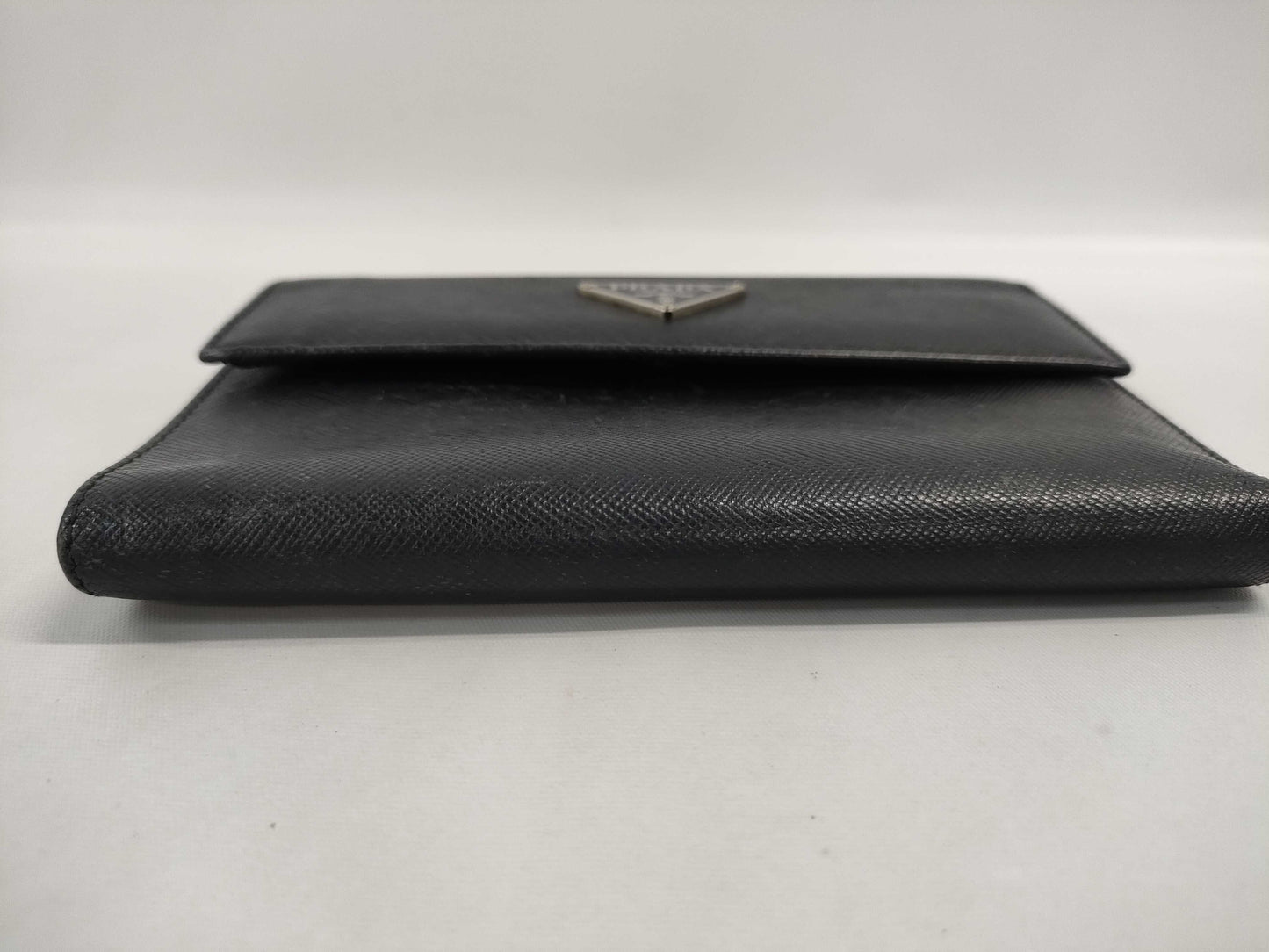 PRADA Prada Tri-fold Wallet Black Wallet