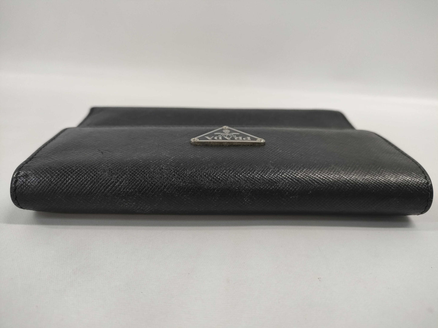 PRADA Prada Tri-fold Wallet Black Wallet