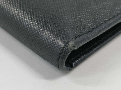 PRADA Prada Tri-fold Wallet Black Wallet