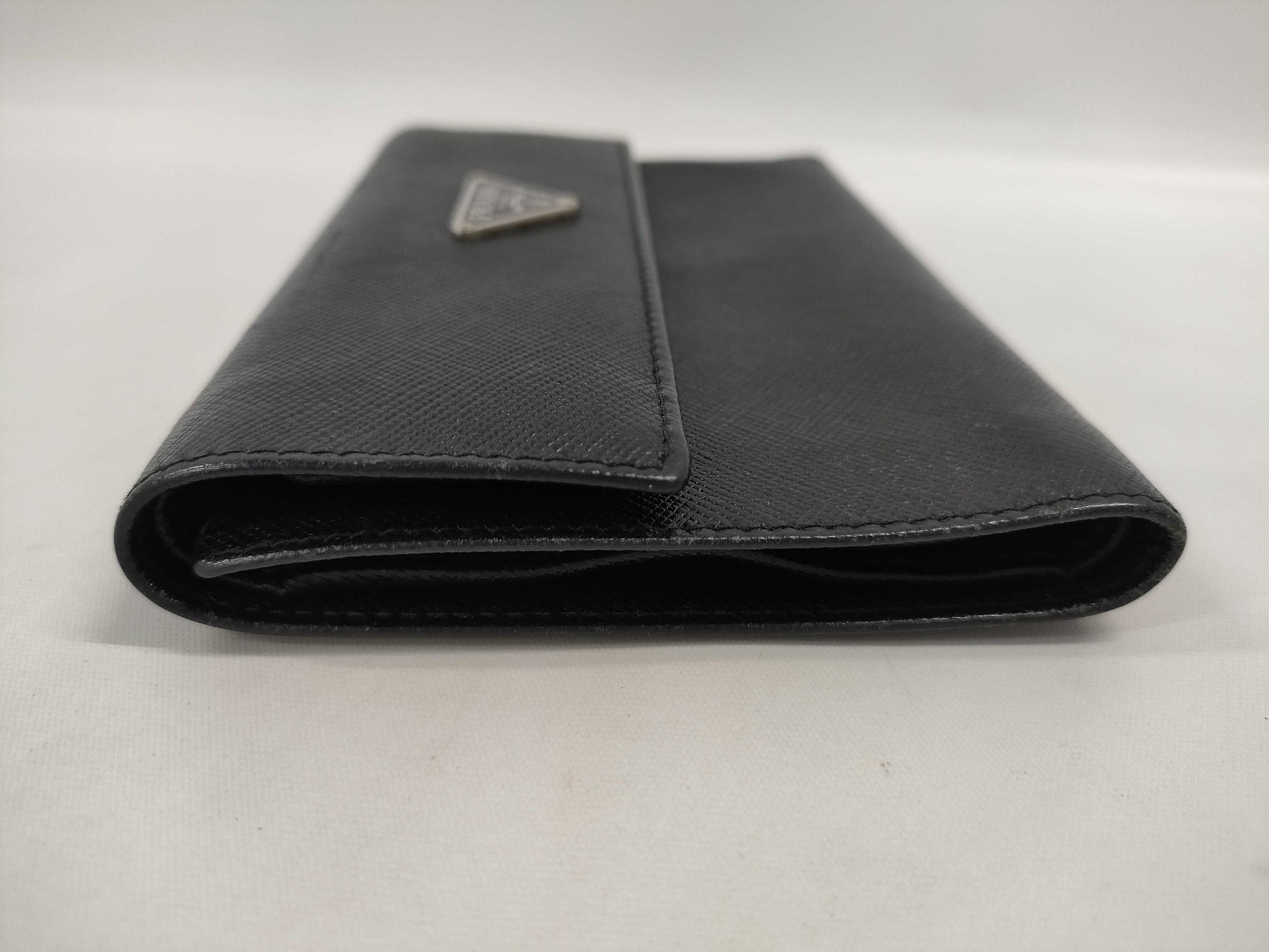 PRADA Prada Tri-fold Wallet Black Wallet
