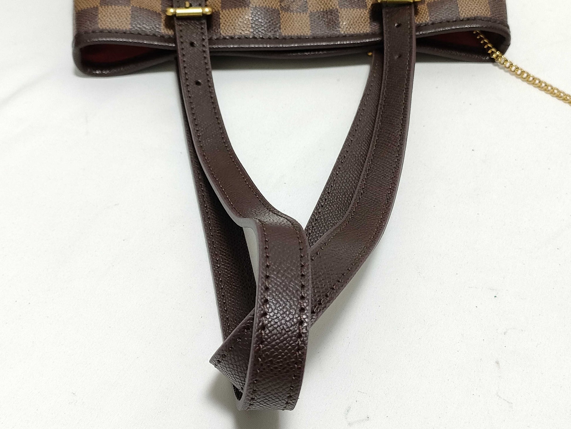 LOUIS VUITTON RFID Unverified AR0938 Damier Louis Vuitton Damier Bucket Shoulder Bag