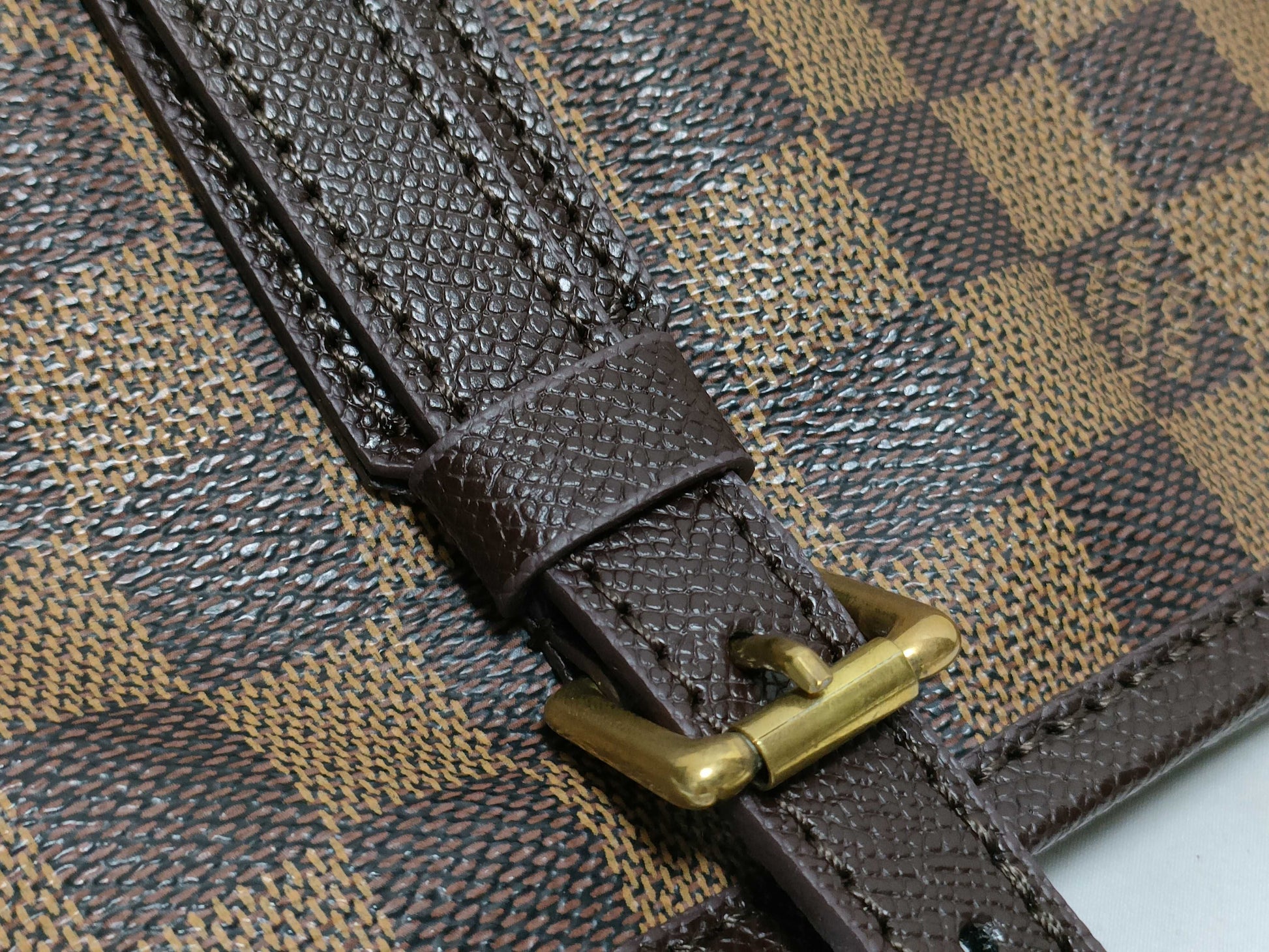 LOUIS VUITTON RFID Unverified AR0938 Damier Louis Vuitton Damier Bucket Shoulder Bag